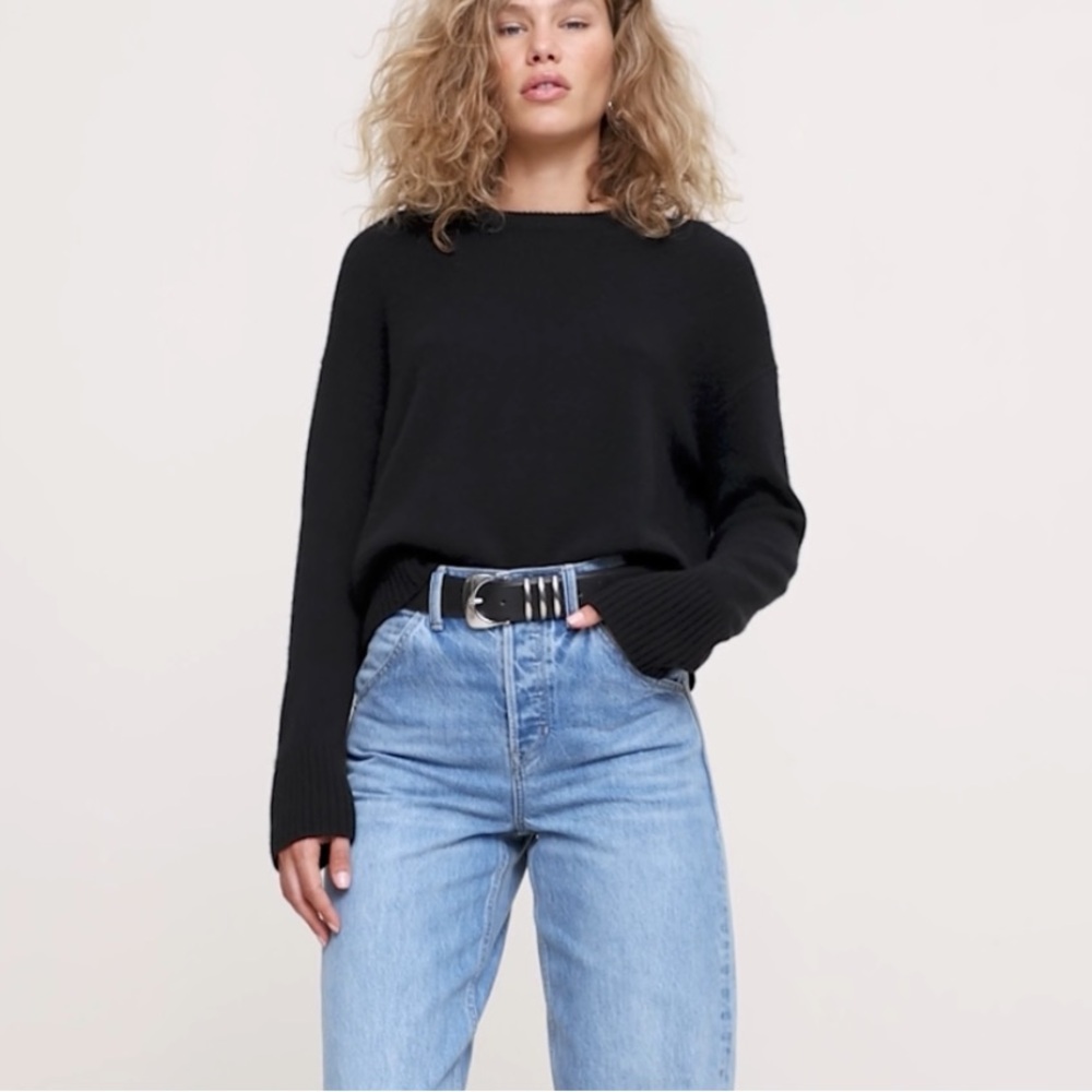 Banana Republic Black Knit Sweater